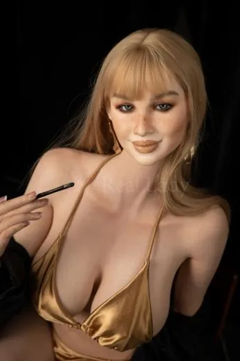 Cream 162cm silicone love doll