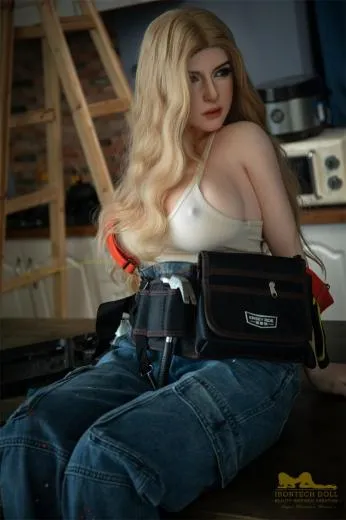 Flora 165cm silikon krleksdocka - Image 3