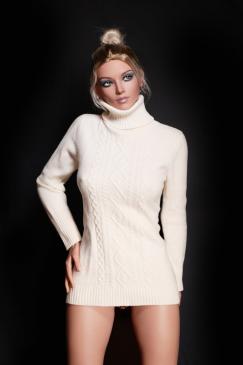Abbygale 170cm C-Cup krleksdocka - Bild 6